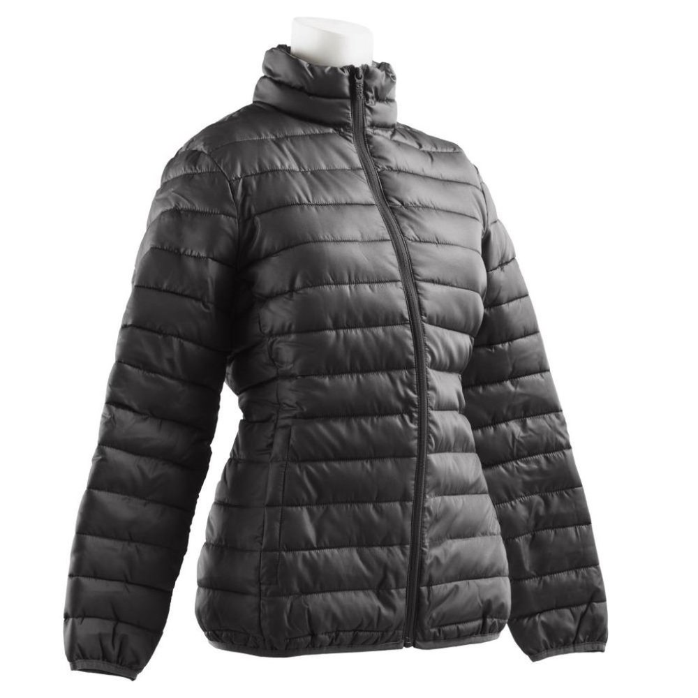 Women's Packable Puffer Jacket - Black